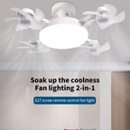 Smart LED Ceiling Fan with Drone-Style Design