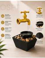 LED Water Fountain – Decorative Indoor & Outdoor Fountain