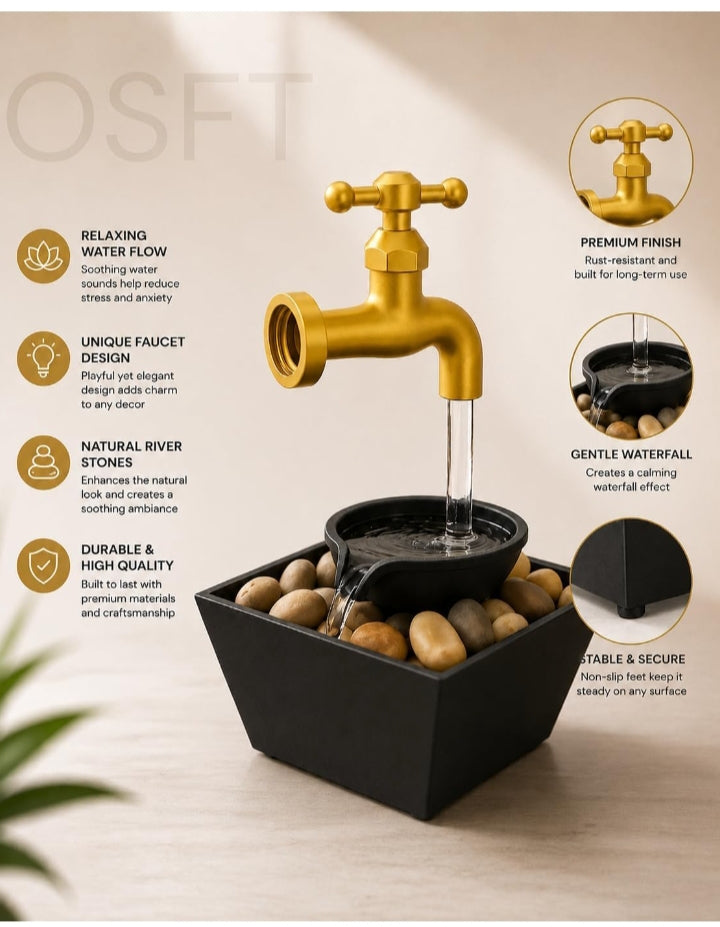 LED Water Fountain – Decorative Indoor & Outdoor Fountain