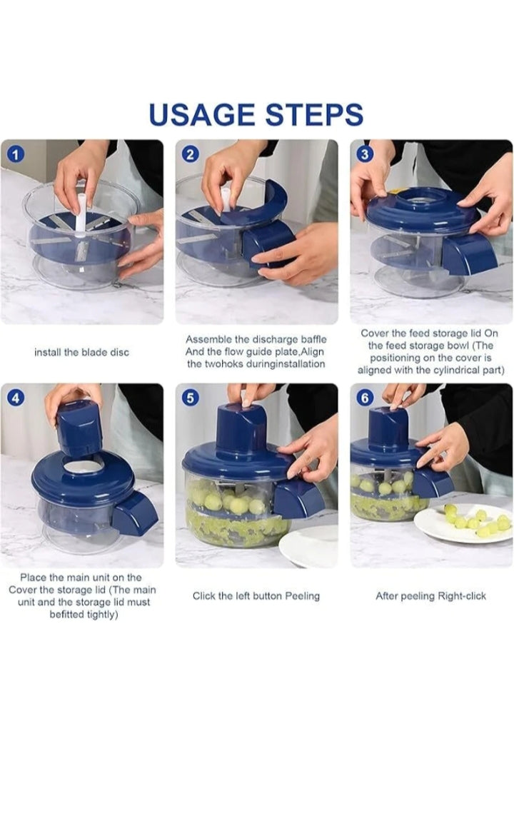 Automatic Garlic Peeler – Electric Garlic Skin Remover & Kitchen Helper