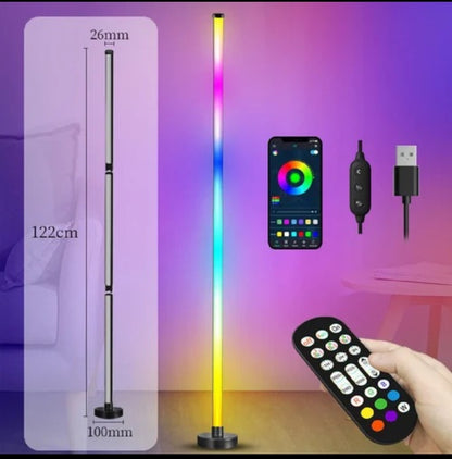 RGB Smart Floor Lamp – App & Remote Controlled LED Corner Light