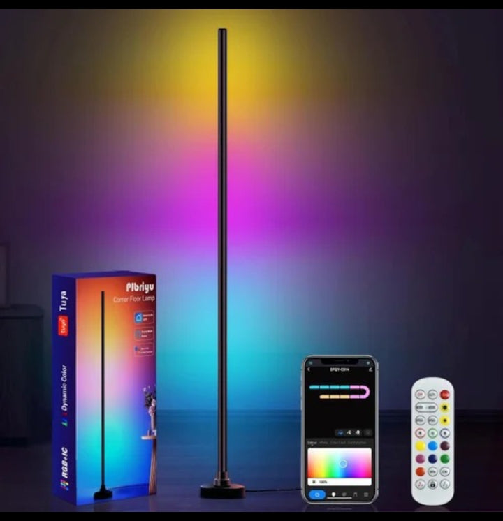 RGB Smart Floor Lamp – App & Remote Controlled LED Corner Light